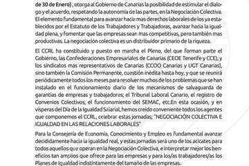 Jornada sobre Negociación colectiva e igualdad en las relaciones laborales (Foto TA)